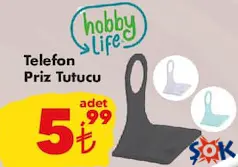 HOBBY LİFE TELEFON PRİZ TUTUCU fiyat ve kampanya bilgisi